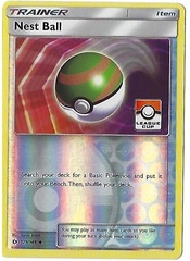 Nest Ball - 123/149 - Sun & Moon - Pokemon League Promo